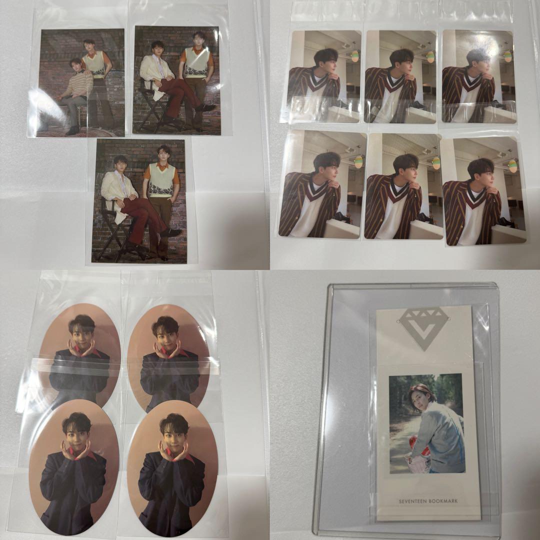 SEVENTEEN セブチ ジョンハン ステッカー トレカ カフェ まとめ売り