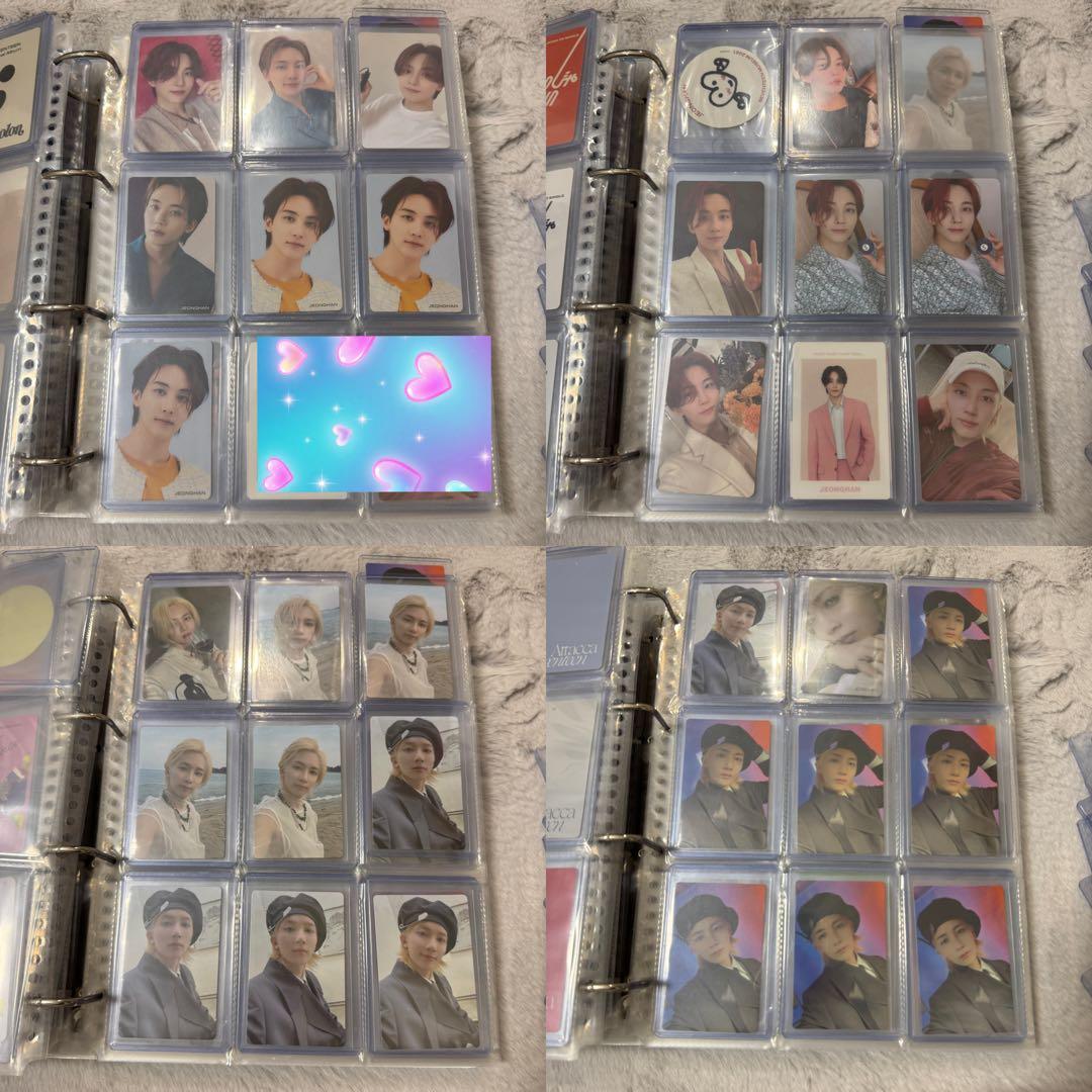 SEVENTEEN セブチ ジョンハン ステッカー トレカ カフェ まとめ売り