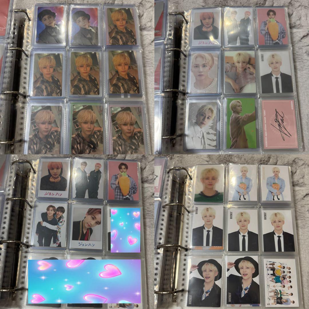 SEVENTEEN セブチ ジョンハン ステッカー トレカ カフェ まとめ売り
