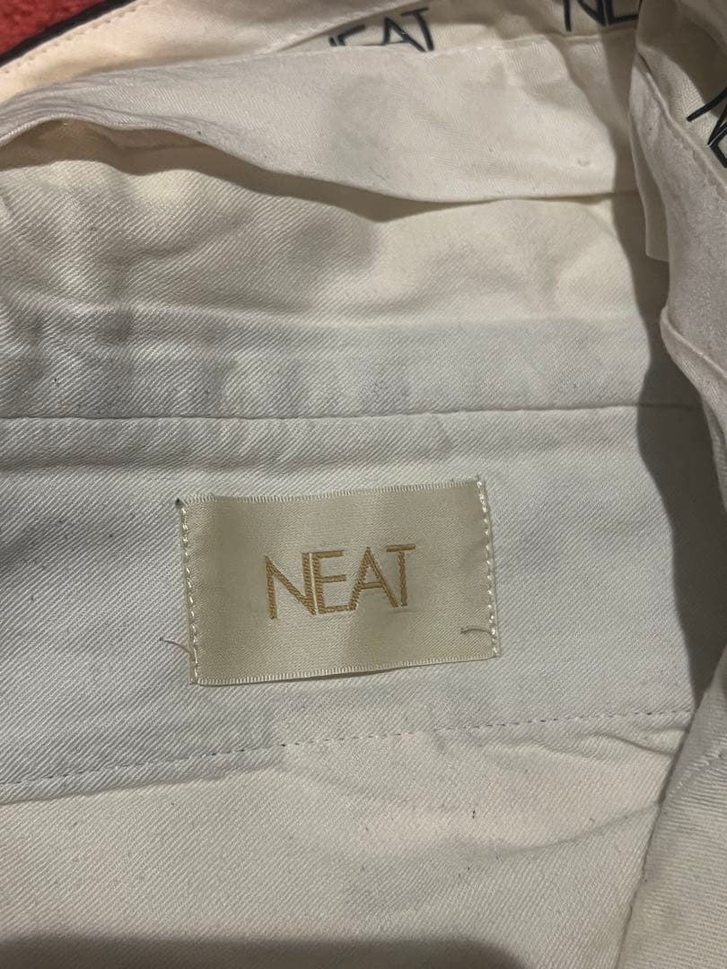 パンツ NEAT Cotton Kersey Black WIDE 46