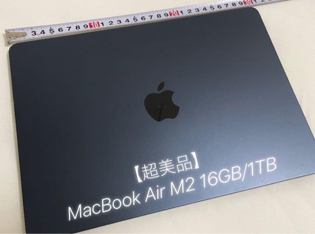【超美品】MacBook Air M2 16GB / 1TB ミッドナ