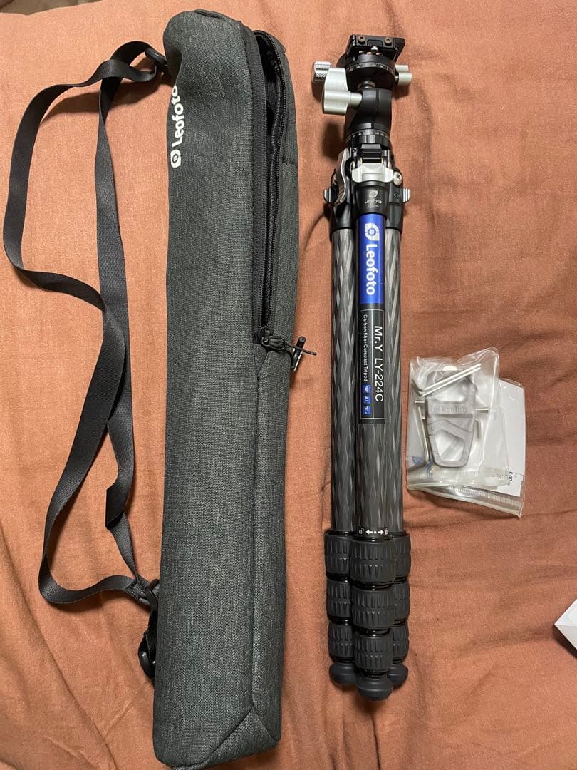 LY-224C+LH-25R カーボン三脚＋自由雲台セット Leofoto