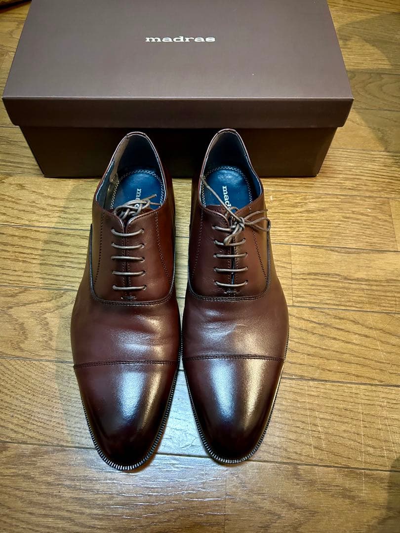 【madras】ビジネスシューズ　27cm ダークブラウン