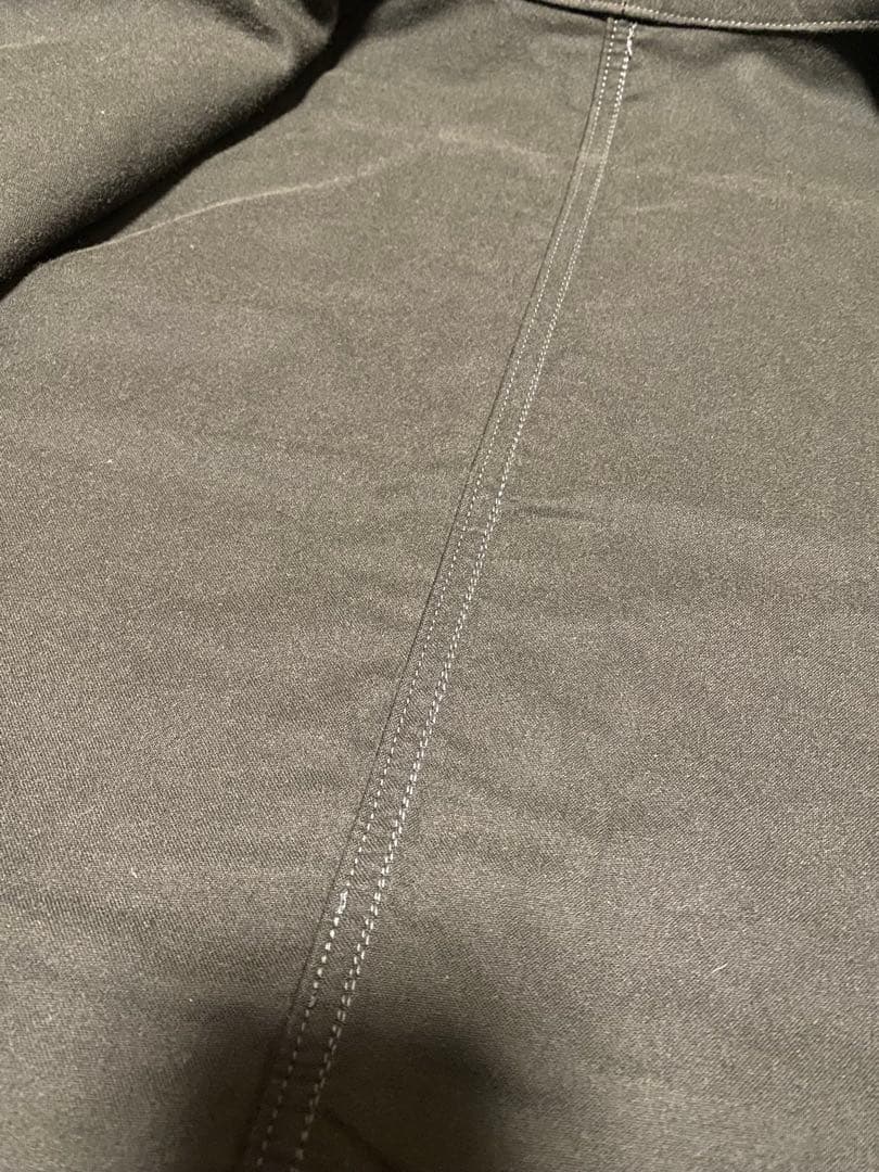 ブラックモールスキンフレンチワークジャケット