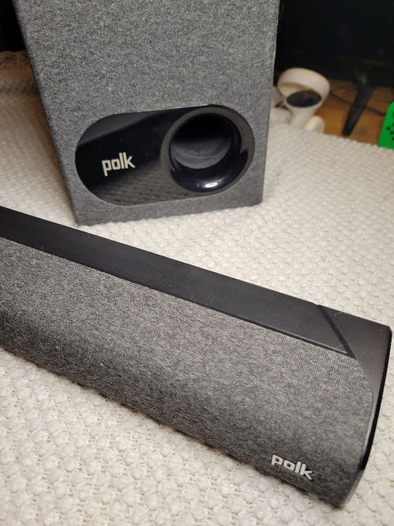 Polk Audio Signa 3 サウンドバーセット 箱付き