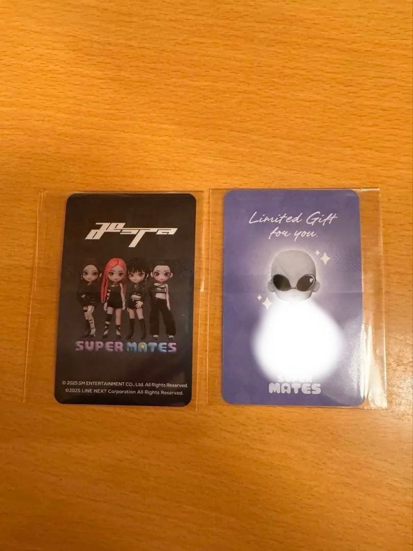 aespa supermates 限定トレカ ニンニン ピンクフーディ