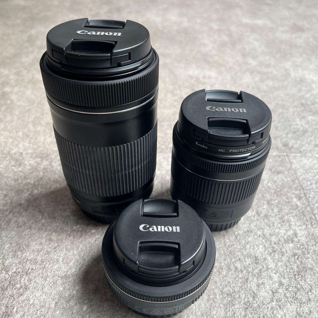 Canon EOS kiss X9i ダブルレンズ 単焦点レンズ