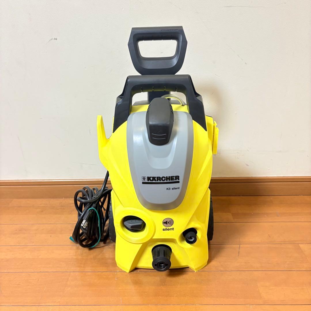 【付属品完備】KARCHER 高圧洗浄機 K3 サイレント ベランダ 60Hz