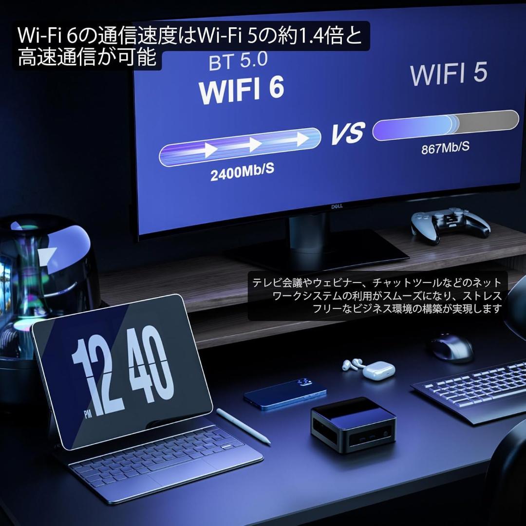 ミニPC AMD Ryzen5 5625U 6コア12スレッド　限定１個