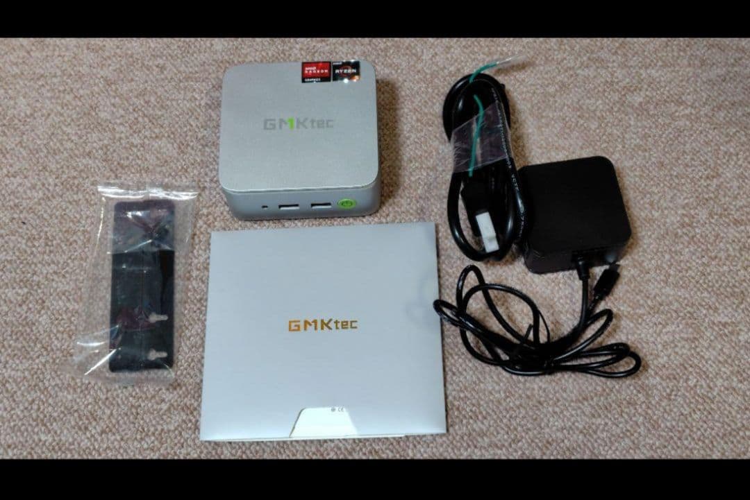 Windowsデスクトップ GMKtec G10 mini pc 3500U 16GB 512GB