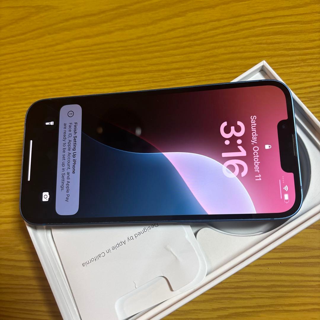 Apple iPhone 13 ブルー 本体 128GB