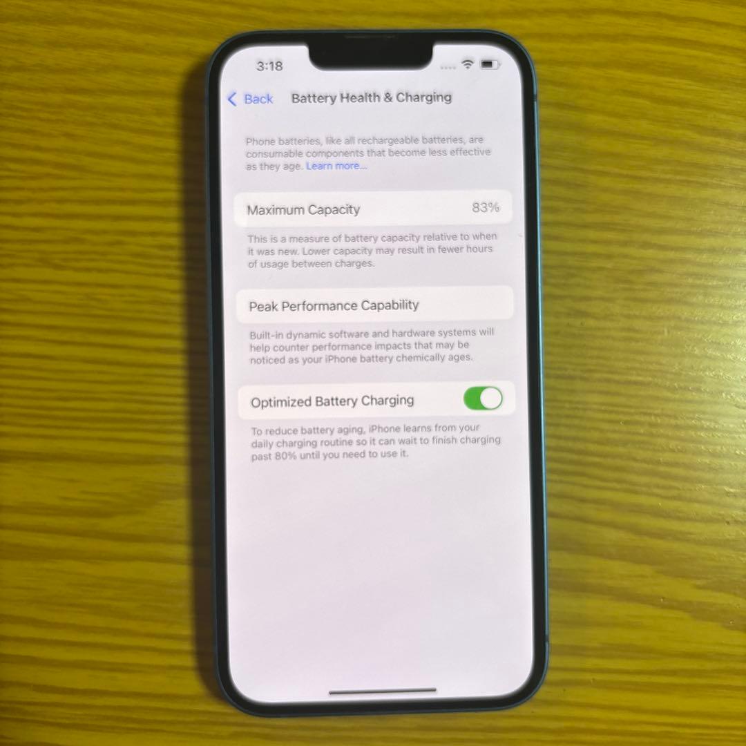 Apple iPhone 13 ブルー 本体 128GB