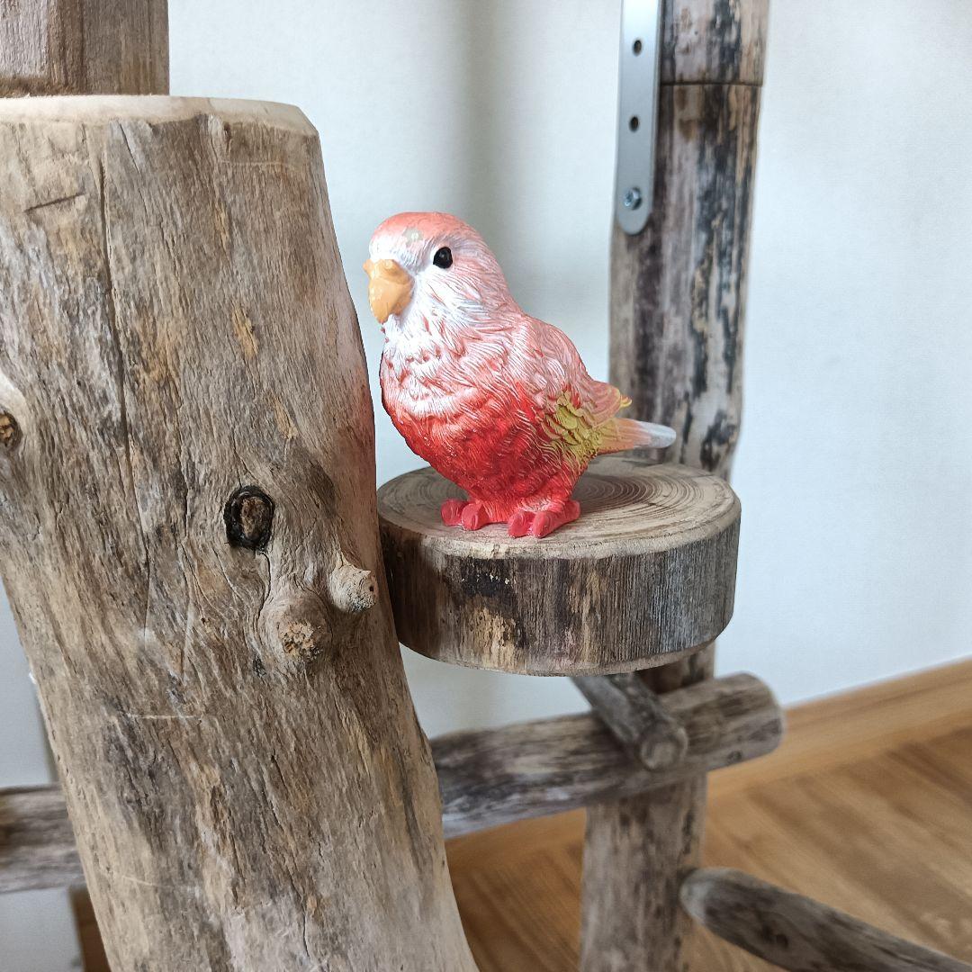 バードアスレチックジム大型 ① 天然木 自然木 流木 インコ おもちゃ