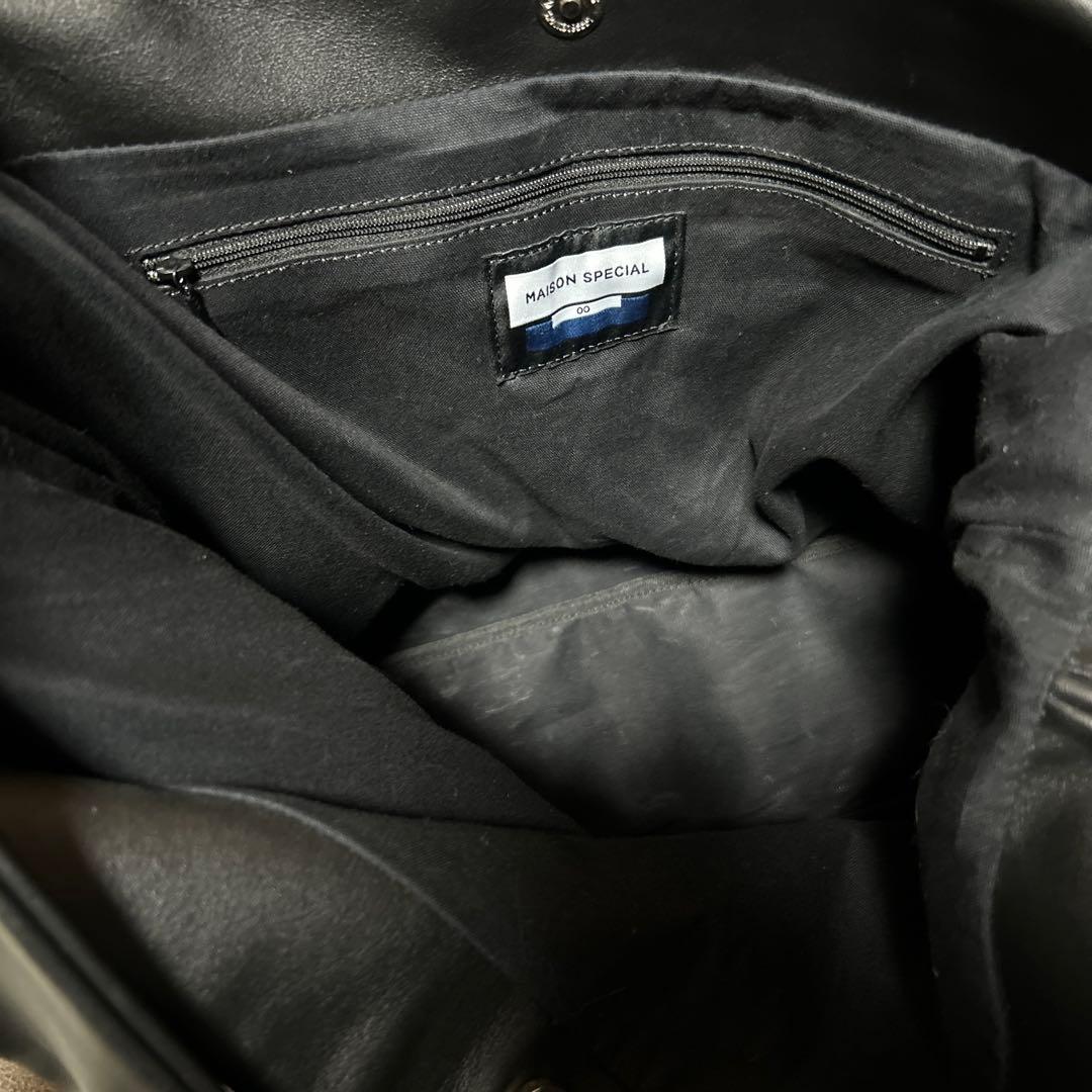 MAISON SPECIAL メゾンスペシャル レザーショルダーバッグ