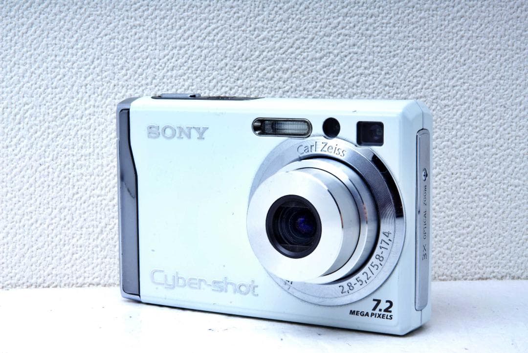 【SONY Cyber-Shot DSC-W80【美品】オールドコンデジ