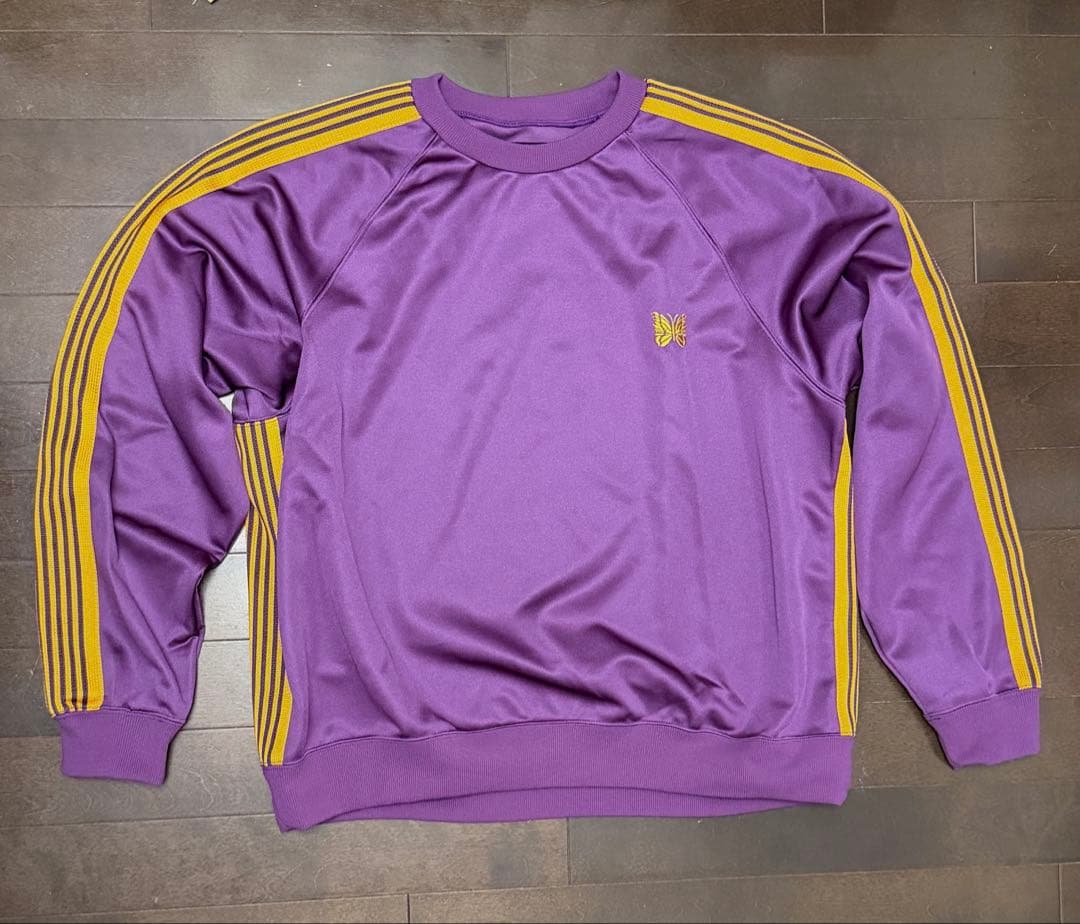 朝食みるくさん専用）Needles トラッククルーネックシャツ