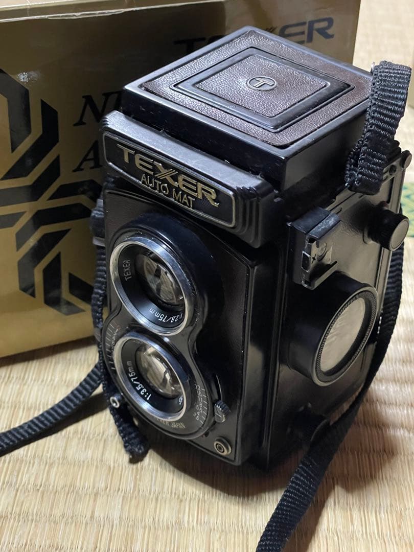 TEXER AUTO MAT　二眼レフカメラ