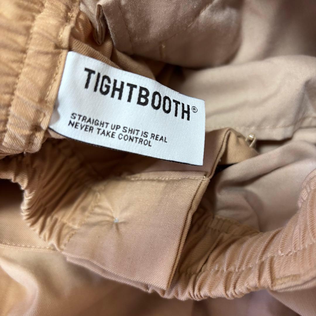 TIGHT BOOTH BAGGY SLACKS ベージュ タイトブース パンツ