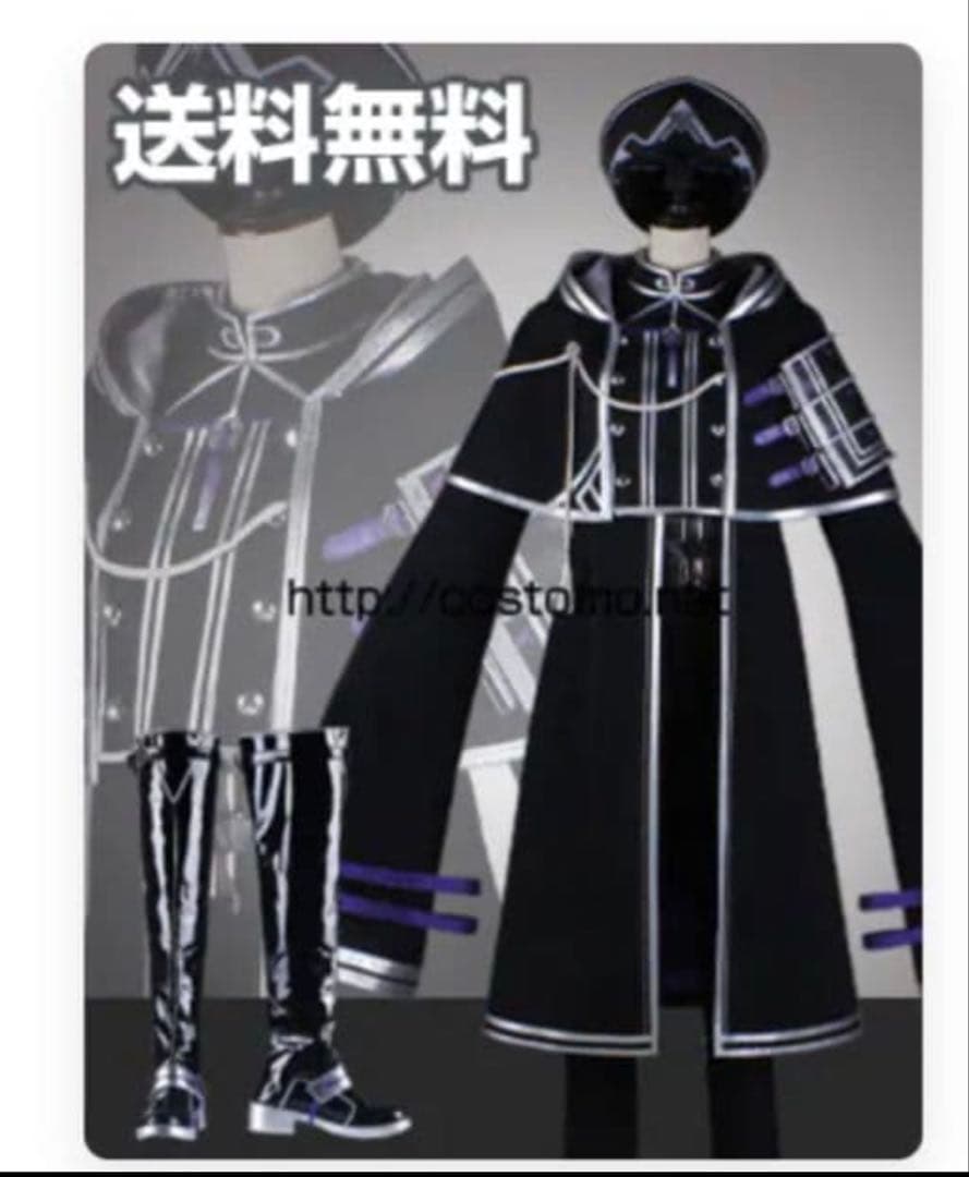 【値下げ】コストモ製　大慶直胤　戦闘服・靴　コスプレ　Sサイズ　刀剣乱舞