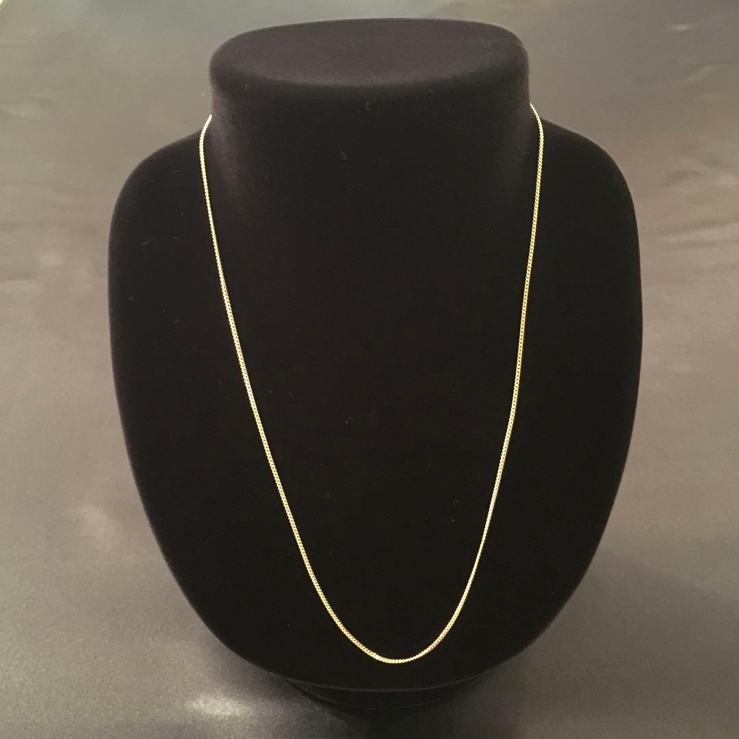 K18（18金）喜平ネックレスチェーン 45cm 約0.95g造幣局刻印　新品