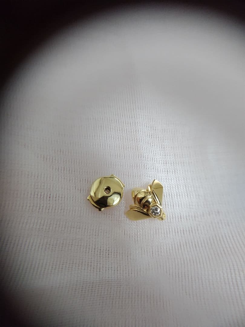 Chaumet ビードゥショーメ ピアス 片耳 ハチ ビーマイラブ 蜂