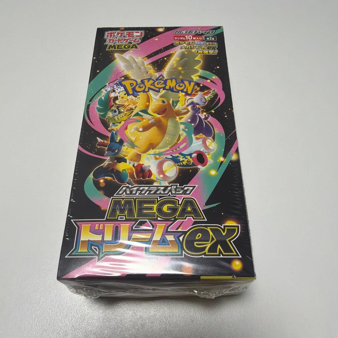 P*g様 ポケモンカードゲーム MEGA ドリームex 1BOXシュリンク有り未