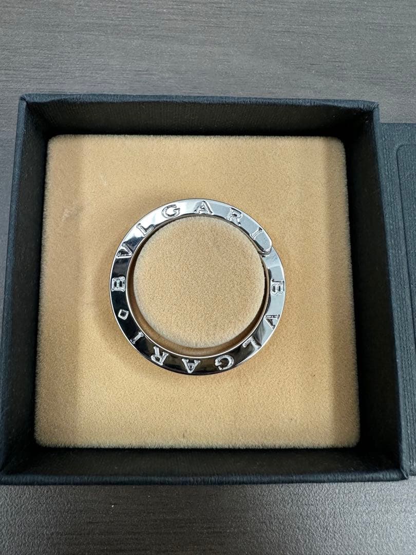 BVLGARI シルバーリング キーホルダー