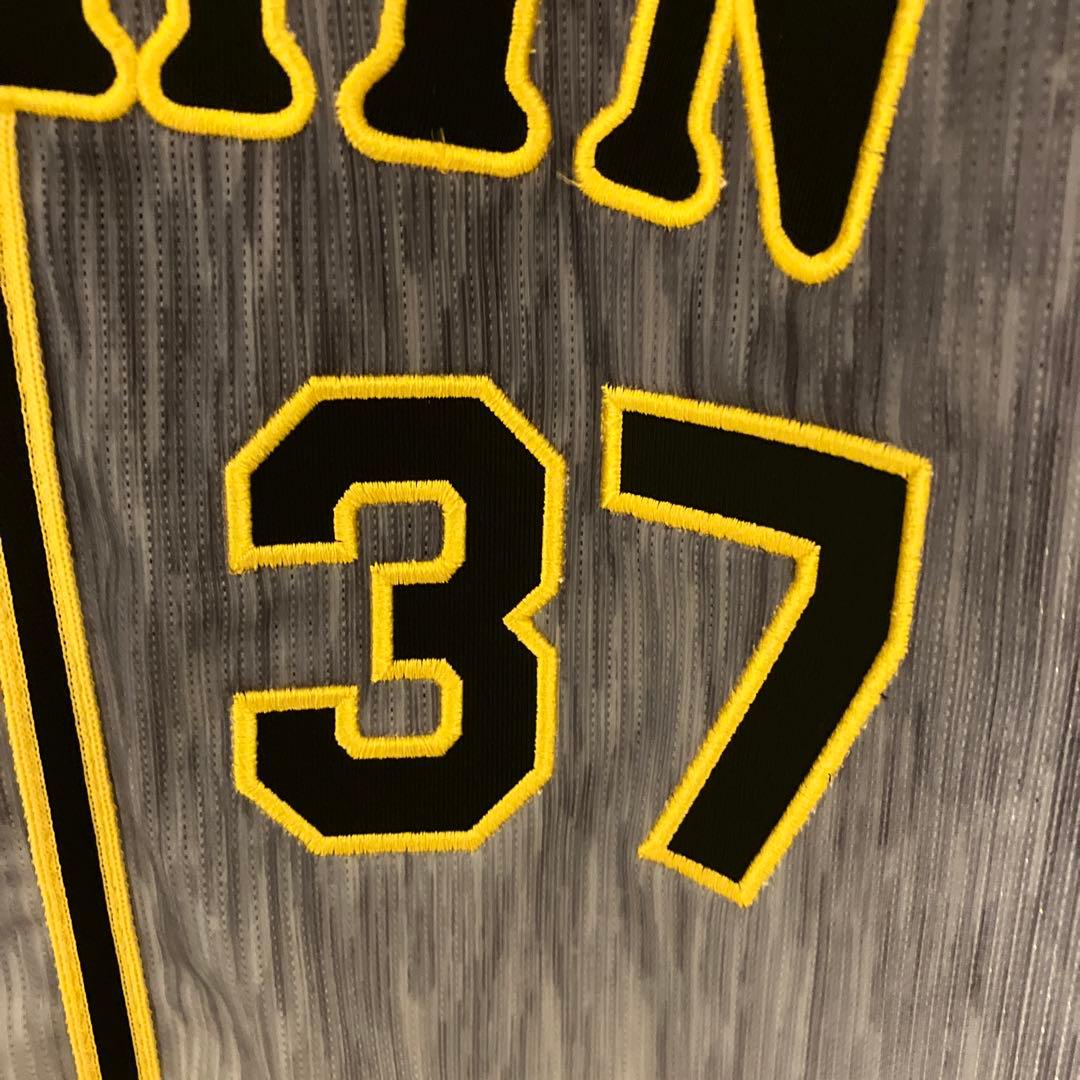 阪神タイガース 及川 37 2021 ビジターユニフォーム