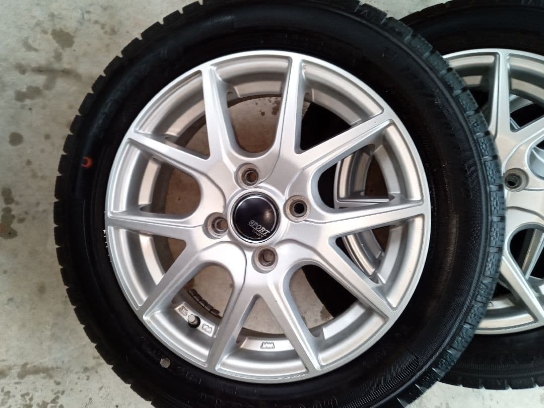 14インチアルミホイールグッドイヤースタッドレス24年製付き