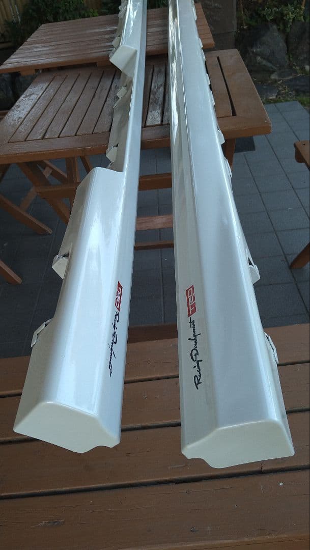 エブリィDA17W サイドスカート　左右セット パールホワイト