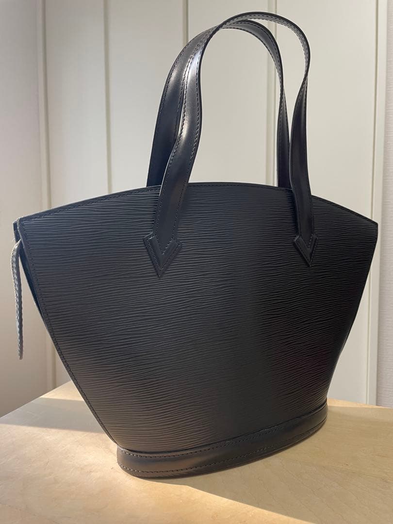 T*P様 ルイヴィトン　エピ　サンジャック　レザー ブラック トートバッグ