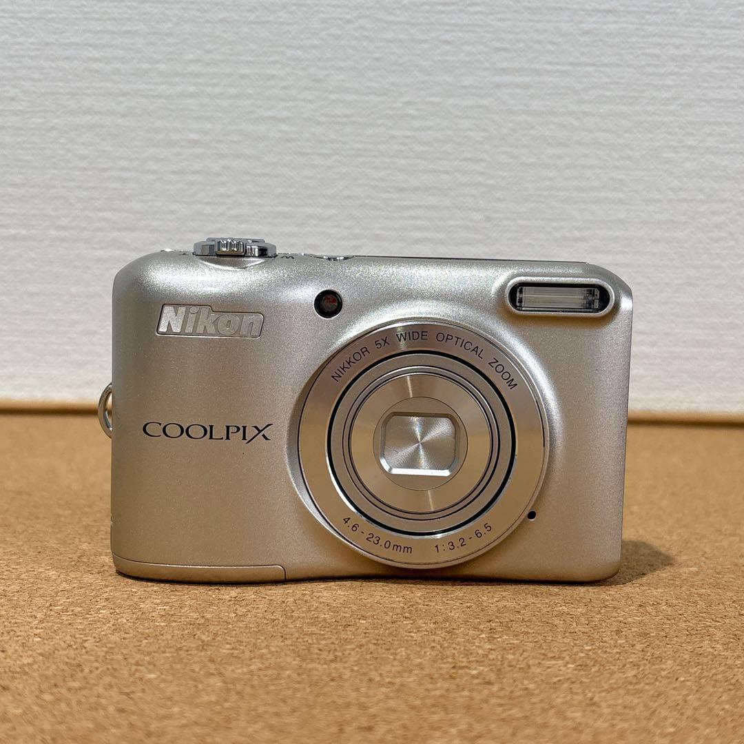 美品 Nikon ニコン COOLPIX クールピクス L28 単三電池使用