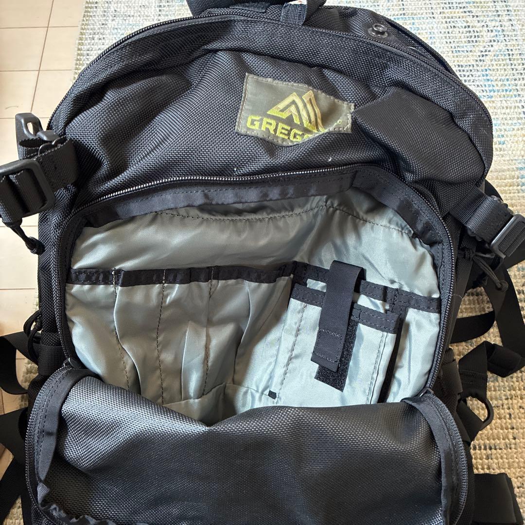 GREGORY ブラック リュック 大容量　old