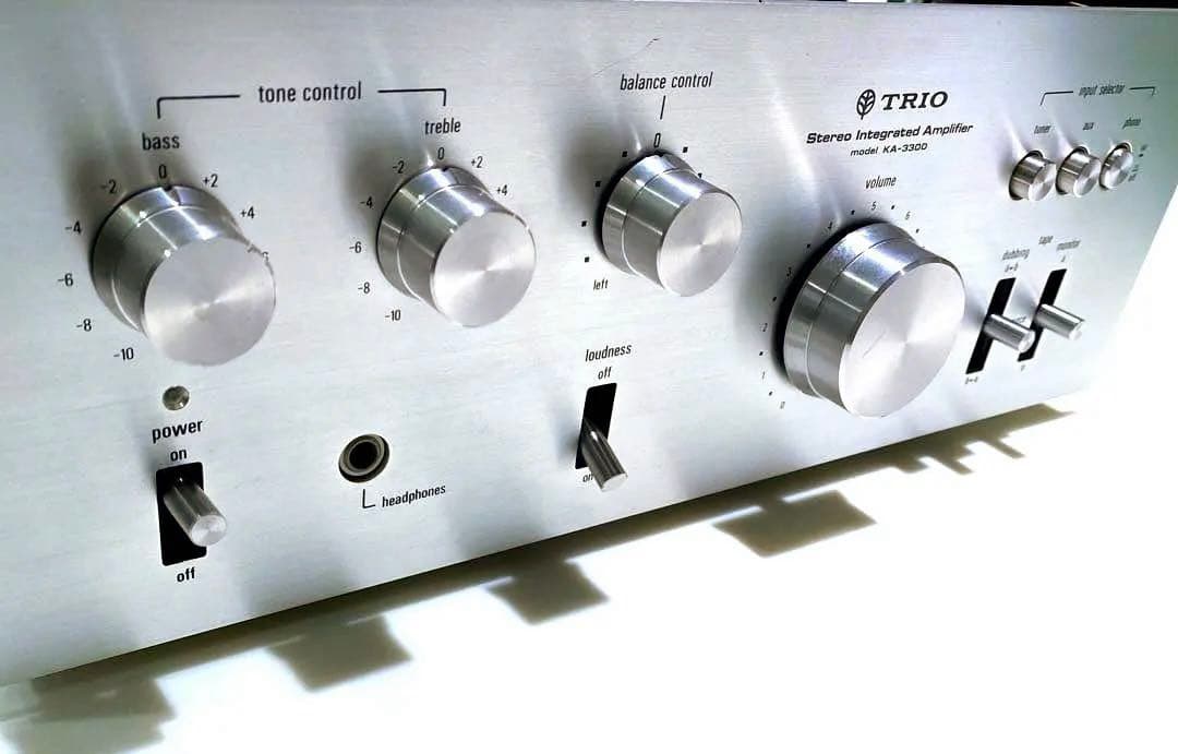 TRIO プリメインアンプ KA-3300 動作品トリオ