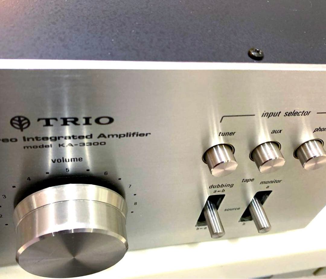 TRIO プリメインアンプ KA-3300 動作品トリオ