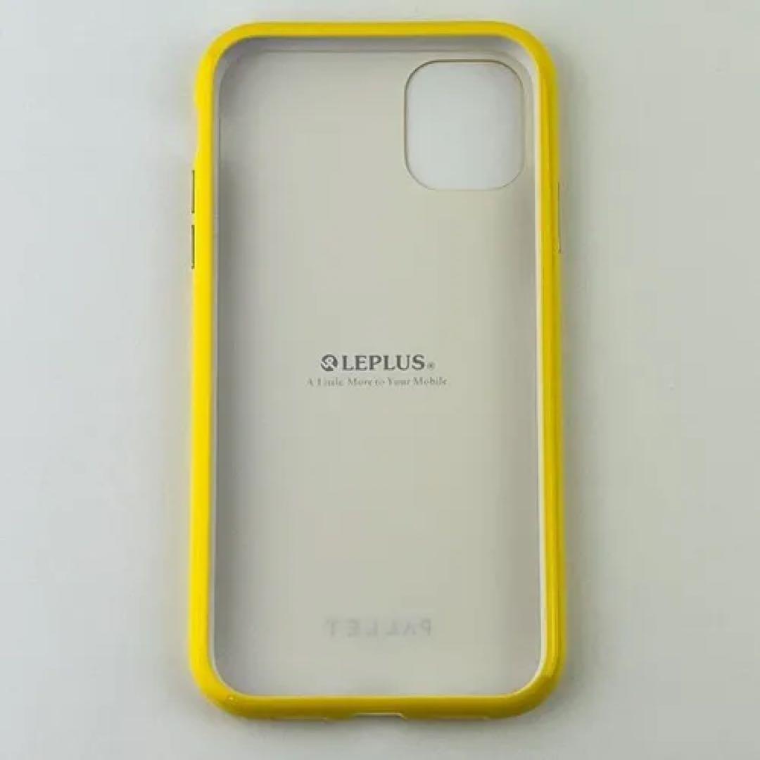 新品 iPhone 11 ガラスハイブリッドケースイエロー スマホケース Y3