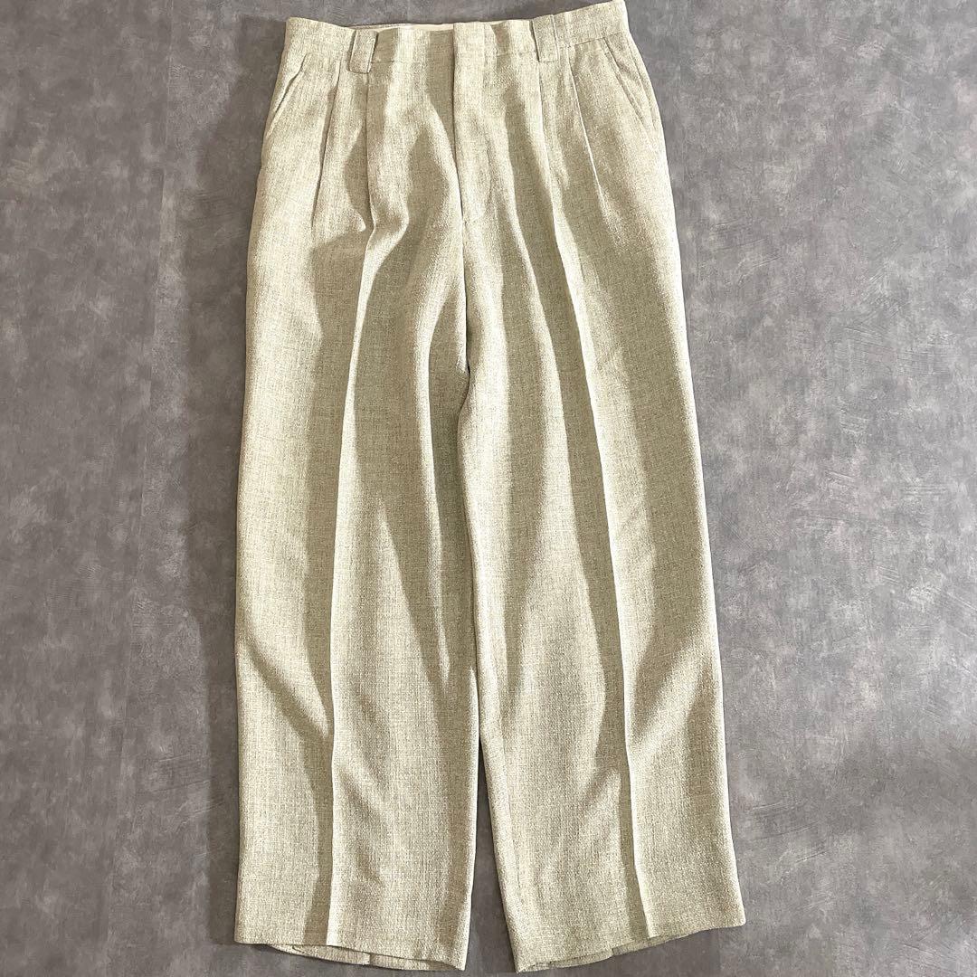 【1点物】ジャガード織 コンビネーションセットアップスーツ×CHANELネクタイ