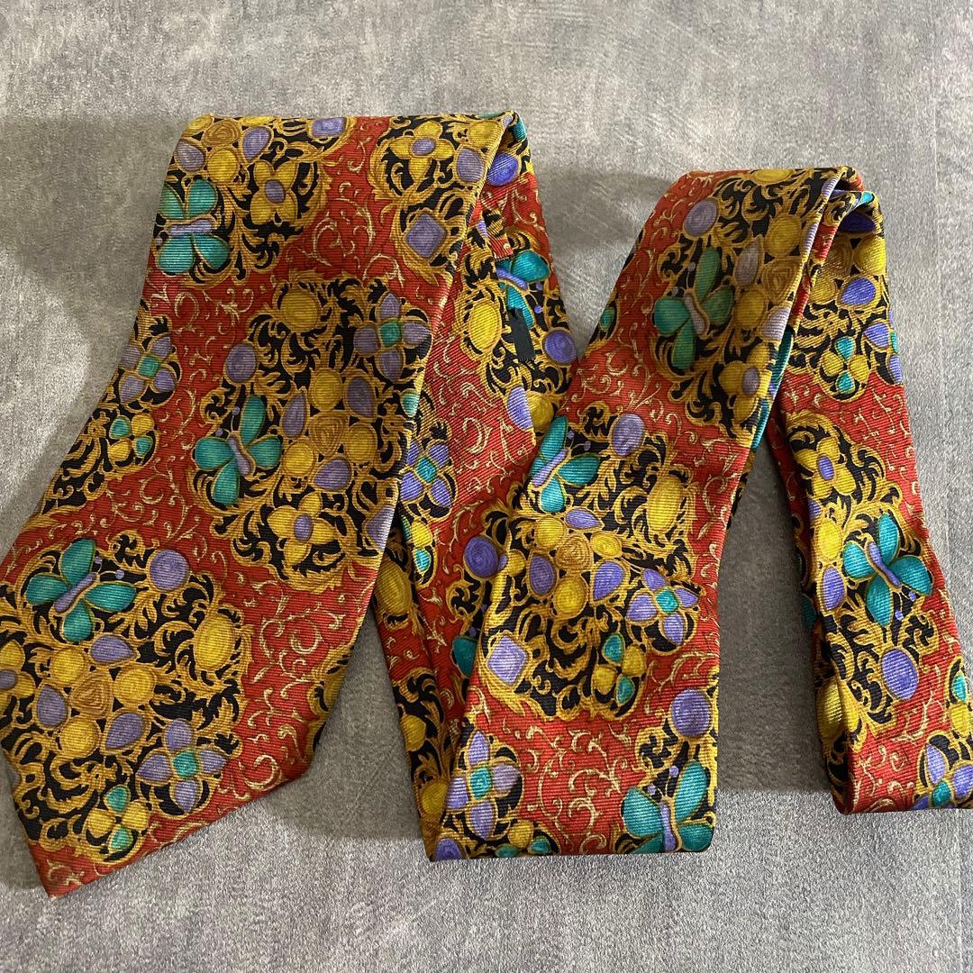 【1点物】ジャガード織 コンビネーションセットアップスーツ×CHANELネクタイ