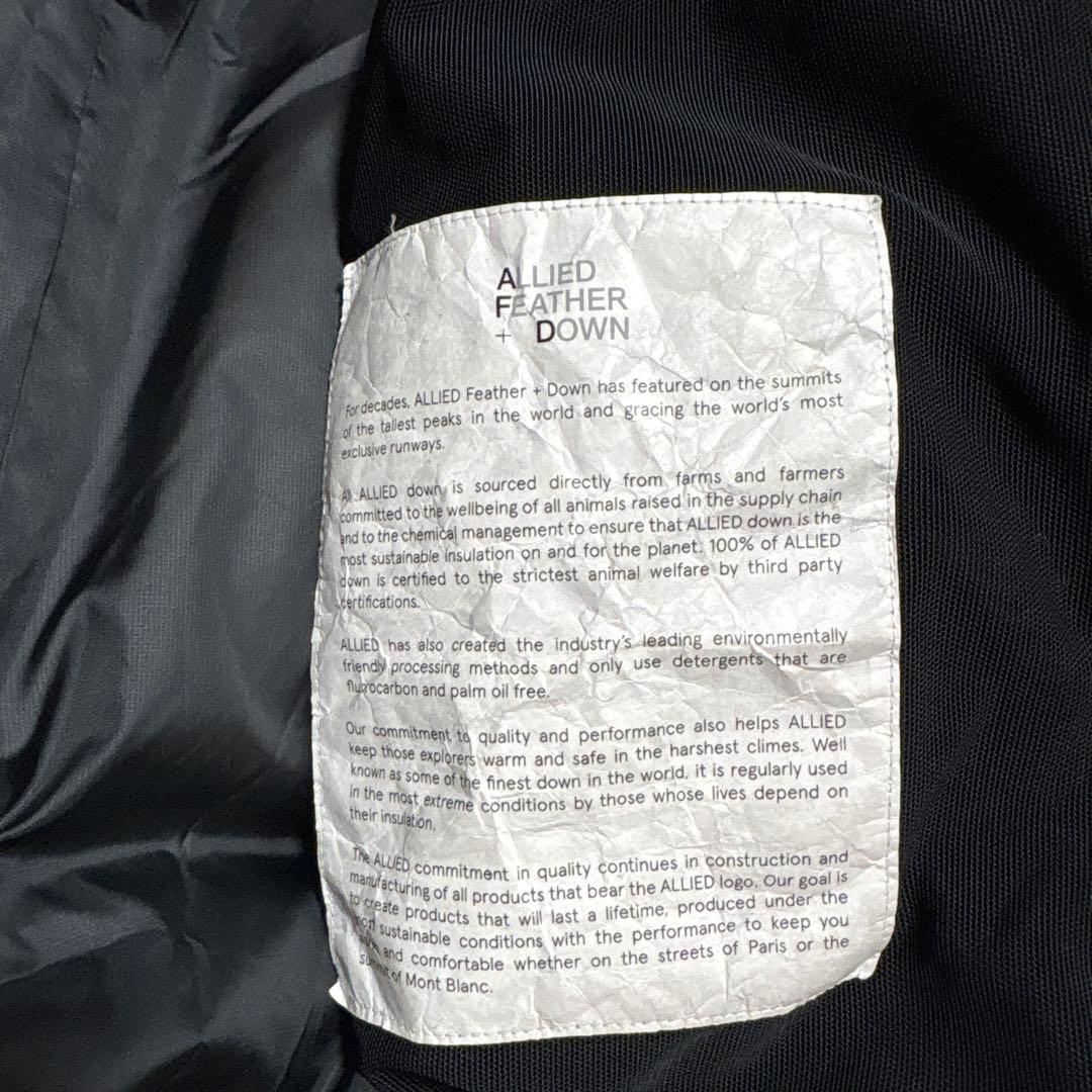 【ALLIED FEATHER + DOWN】ダウンジャケット最強極暖850FP