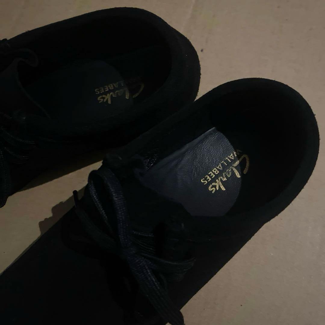 クラークス　Clarks ワラビー　23.5㎝　38 ブラック