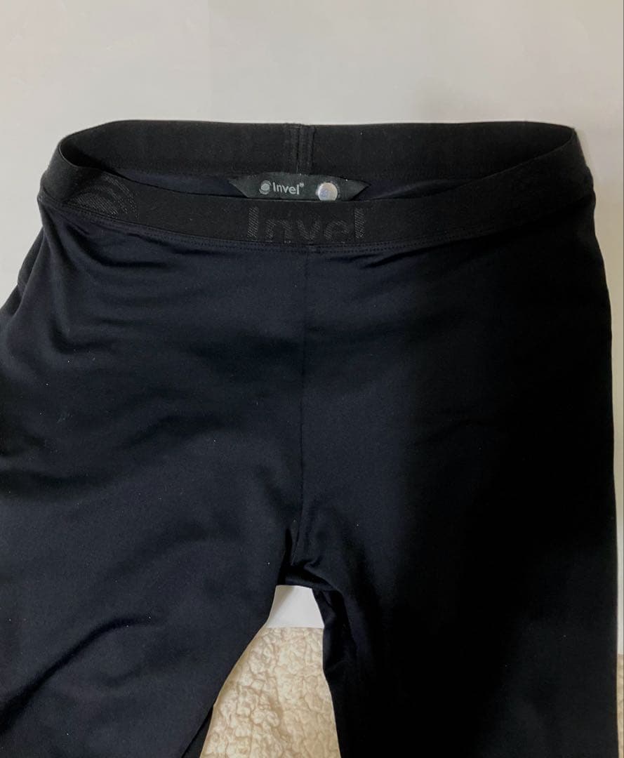 アライヴン INVELロングスパッツ　レギンス　インヴェル　ブラック　Ｓ