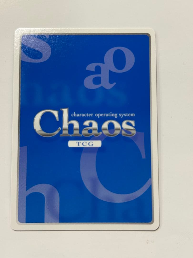 ChaosTCG SP 銀髪のハーフエルフ　エミリア　サイン　リゼロ