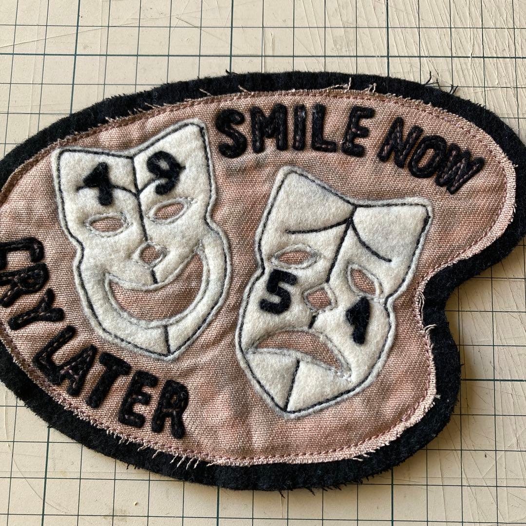 north no name ノースノーネーム パッチ SMILE CRY