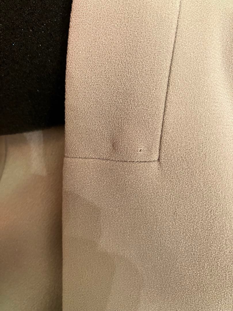 セオリーリュクス　ベージュ ノーカラージャケット38