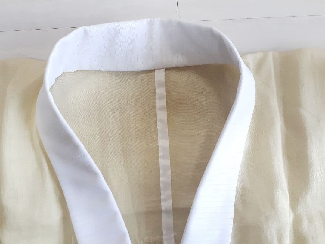 麻の長襦袢　き楽っく仕様　トールサイズ