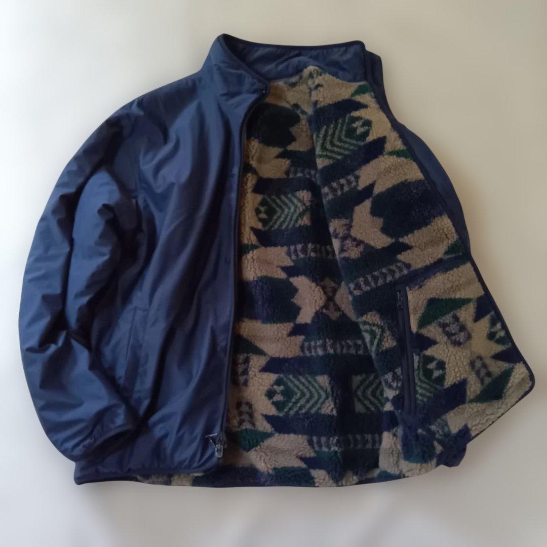 BEAMS PLUS ボアジャカード リバーシブル ミリタリージャケット　М