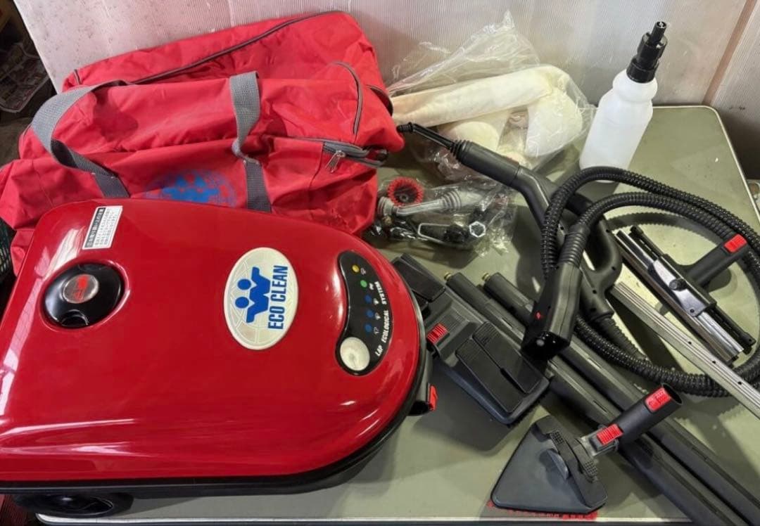 最終価格　高圧スチーム洗浄機　エコクリーン　イタリア製　ラップ社