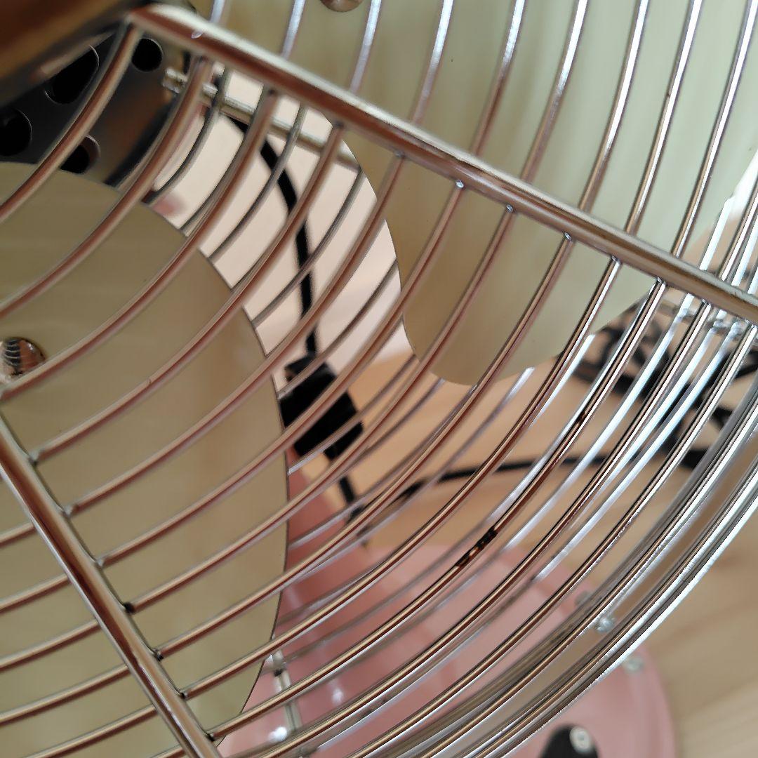 マーキュリー メタルデスクファン ピンク