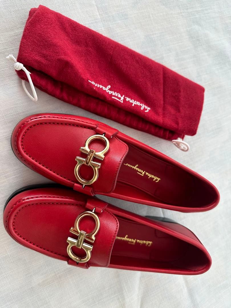 フェラガモ　モカシン　22cm