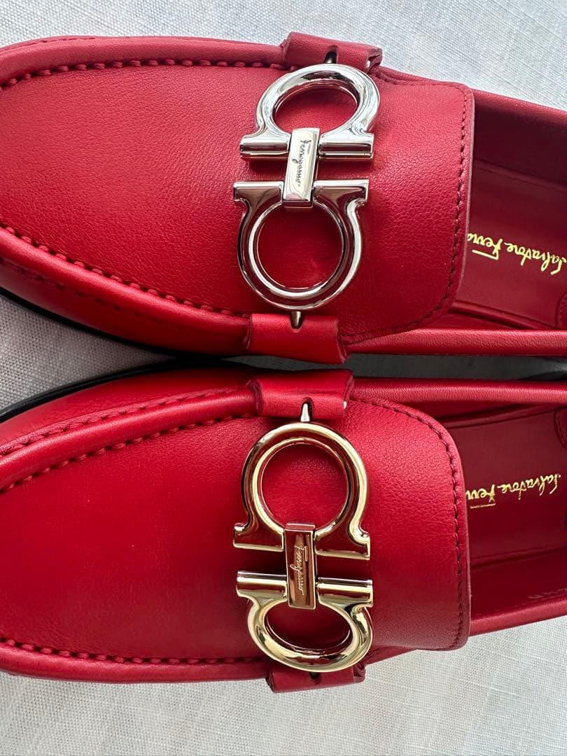 フェラガモ　モカシン　22cm